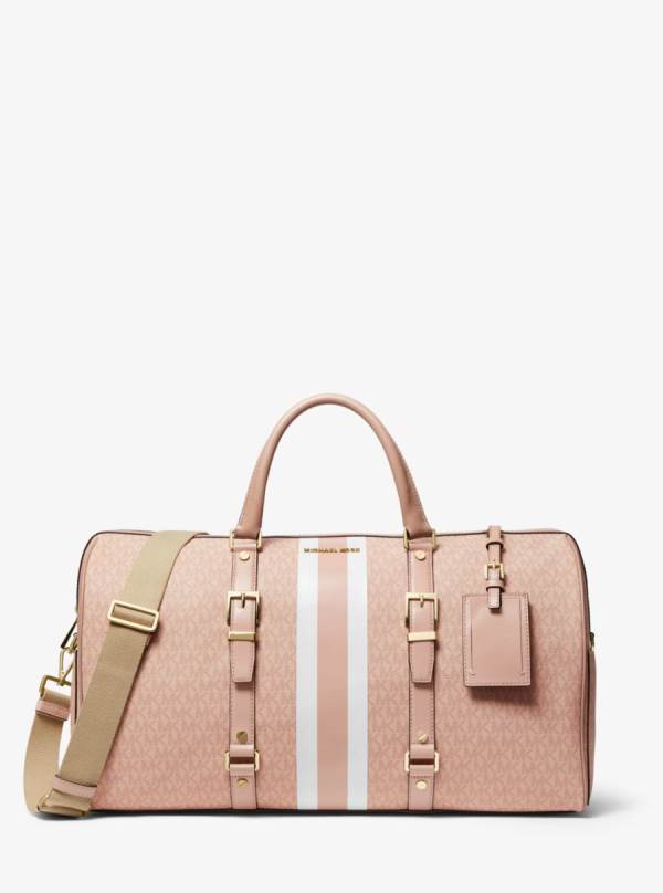 Damske Cestovné Tašky Michael Kors Bedford Travel Extra-Large Logo Stripe Weekender Viacfarebný - Kabelky Michael Kors Nejlevnejsi | MUVKZ-5164